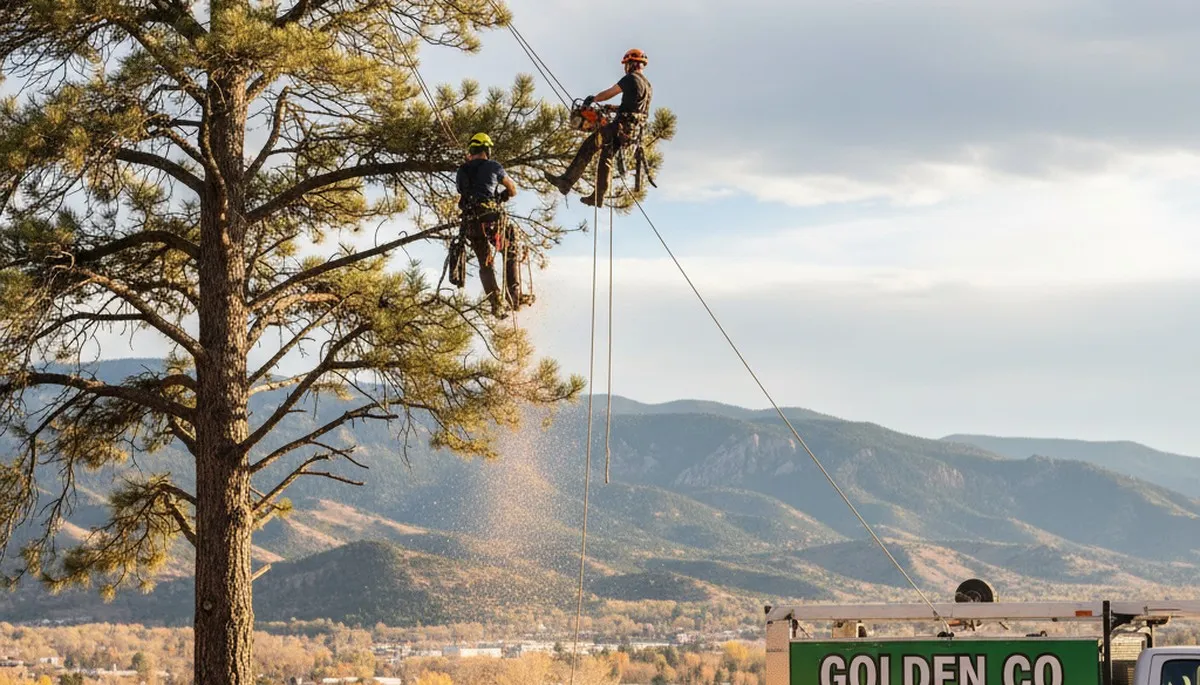 Professional tree removal service in Denver, CO by certified arborists at denvercoloradotreeservice.com