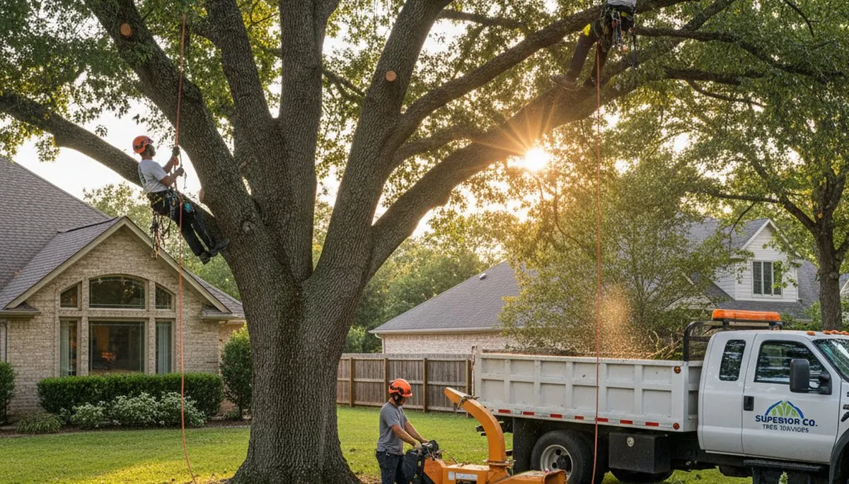 Professional tree removal service in Denver CO safely cutting and clearing trees for property maintenance